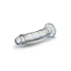 Blush Naturally Yours Gala Sädelev dildo iminappiga – 15,2 cm, läbipaistev — Foto 4