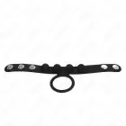 KINK nahast reguleeritav võru 3.5 cm – must — Foto 3