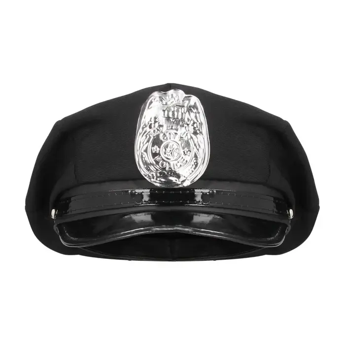 Seksuāla policistes kostīms – melns – S/M Foto 3