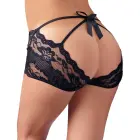 Cottelli Collection Floral Lace Panties – Black – L — Photo 3
