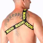 MACHO Roman Elastic Harness Yellow S/M — Photo 3