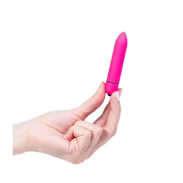 Rozā lodes vibrators mini – 9 cm (3.5″) Foto 2
