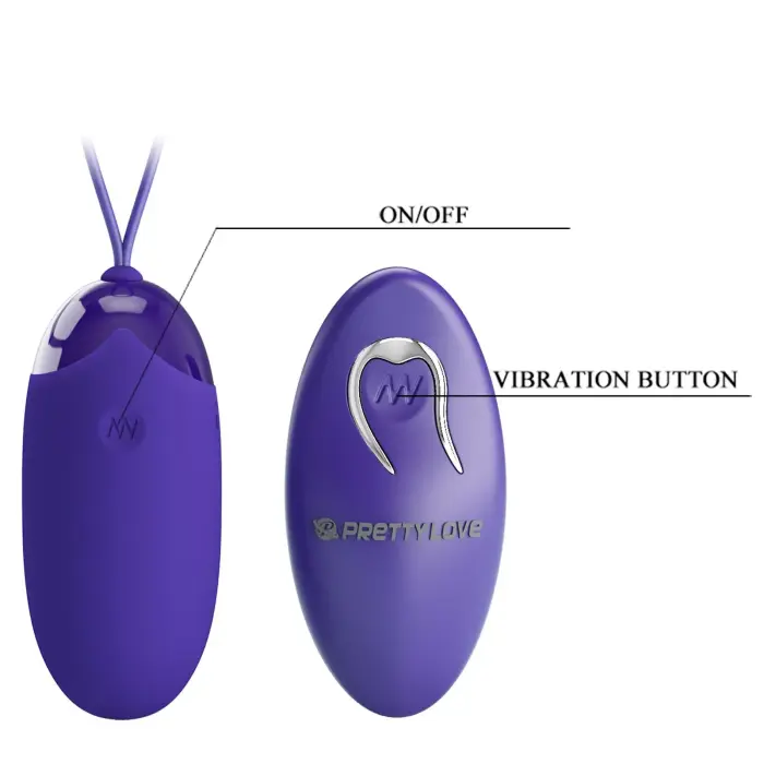 PRETTY LOVE Berger Egg Vibrator – Remote Control Photo