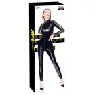 Black Level vinüülist catsuit kahepoolse lukuga – must – XL — Foto 1