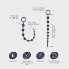 CRUSHIOUS Anal Thrill anaaldušikomplekt – 90ml dušš, 50ml määrdeaine, 10 helme anaalkett – Multicolored Photo