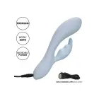 Contour Kali двойной вибратор – 18 cm (7″) – синий — Фото 6
