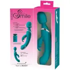 Sweet Smile 3-in-1 Wand Rabbit Vibrator – multi-function vibrator – silicone – 3 motors – wand and rabbit — Photo 12