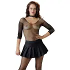Faltenminirock Pleated Mini Skirt – Black – M — Photo 3