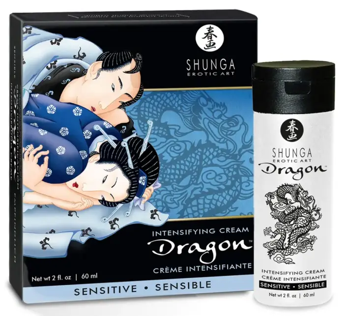 Shunga Dragon Sensitive stimuliuojamasis kremas – 60 ml
