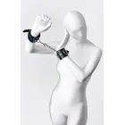 Anonymo handcuffs, PU leather, black Photo