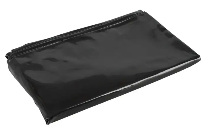 Lack Bettdecke schwarz Photo