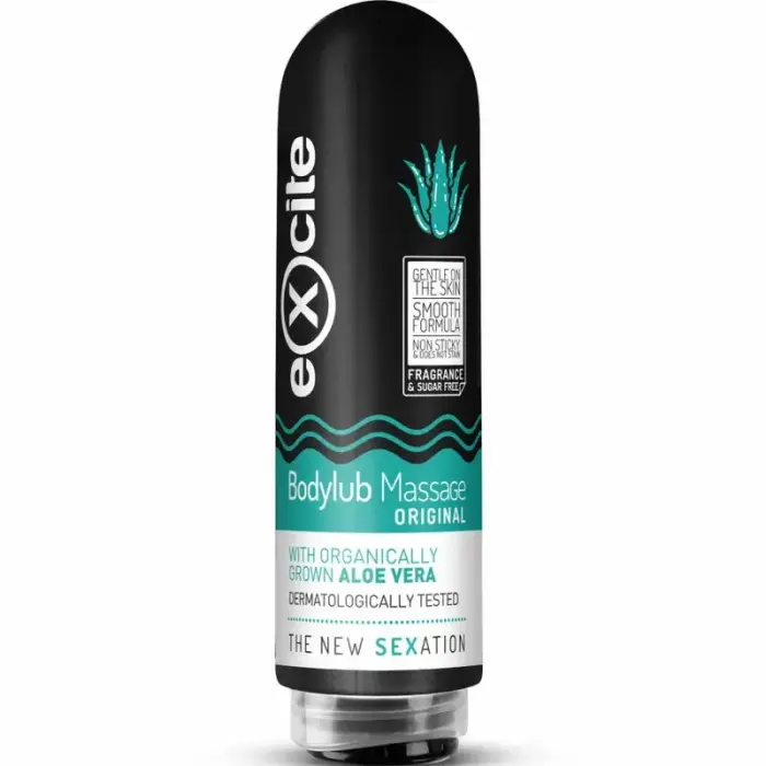 EXCITE Bodylub massaažigeel mahe-aloe veraga – 200 ml