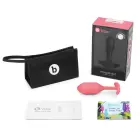 b-Vibe Snug Plug 2 anālais spraudnis – 11.4 cm – koraļļu — Foto 5