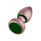 FemmeFunn Bougie Plug – алюминиевая анальная пробка с беспроводным пультом – розовое золото – 11 режимов – 8,9 см — Фото 3