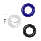 Power Plus – triple donut cock ring set – TPE – soft elastic — Photo 6