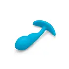 B-Vibe Prostate-Stimulating SnugPlug Anal Plug – S – Blue — Photo 5