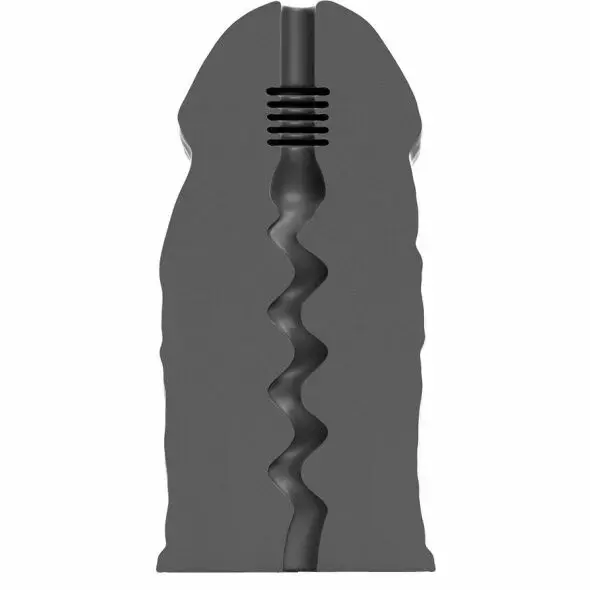 All Black E-Boy Intimate Device – 17 cm – Black