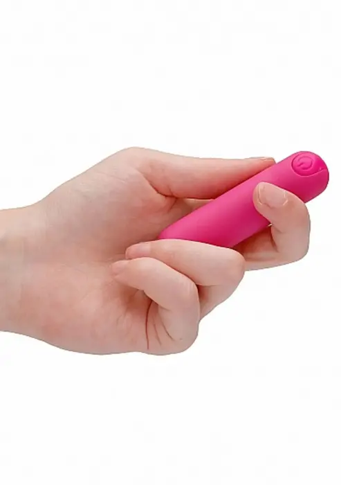 10 ātrumu uzlādējams lodes vibrators – 7.7 cm (3.1″) – rozā Foto 6