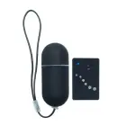 Timeless Crystal Lover Vibrating Egg – 7 cm (3″) – Black — Photo 1