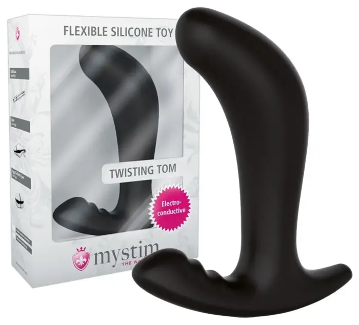 Mystim Twisting Tom četru polu elektrostimulācijas anālais aizbāznis Foto 7