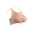 Gender X Undergarments Plate silicone breast vest – E cup – light skin tone — Photo 5