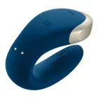 Satisfyer Double Love Couples Vibrator – Blue — Photo 2
