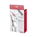 Anonymo flogger, PU leather, red, 28 cm Foto 3