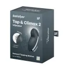 Satisfyer Tap & Climax 2 вибратор – серый — Фото 1