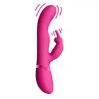 VIVE VIVE045 Dual Pulse-Wave truša vibrators – rozā — Foto 3