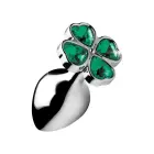 Lucky Clover Gem анальная пробка – M — Фото 6