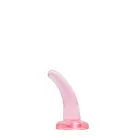 REALROCK Non-Realistic Dildo with Suction Cup – 11.5 cm (4.5″) – Clear — Photo 6