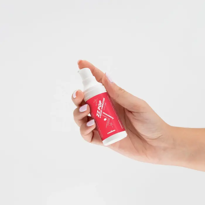 CRUSHIOUS ZZ POP stimulējošais gels – zemeņu – 30 ml Foto 3