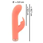 Peachy мини кролик-вибратор – 16.7 cm (6.6″) – розовый — Фото 10