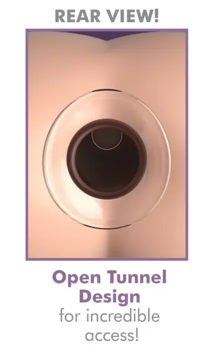 AFE Liels anālais gaper – 10.9 cm – Caurspīdīgs Foto 3