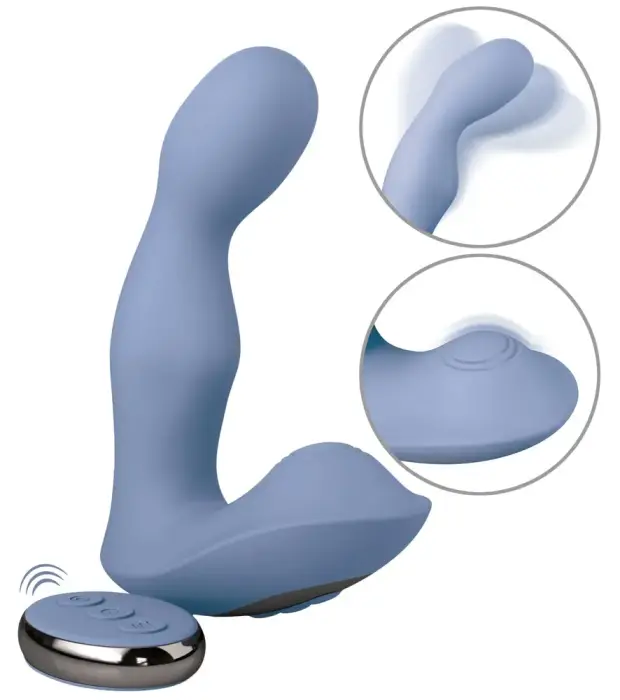 JJ Pulsus P-Spot prostate massager – 14.4 cm – Roosa Photo