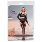 Cottelli LEGWARE sukad – mustad – XL — Foto 1