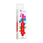 Circe lodes vibrators ar uzmavu – 15 cm (5.9″) – sarkans — Foto 1