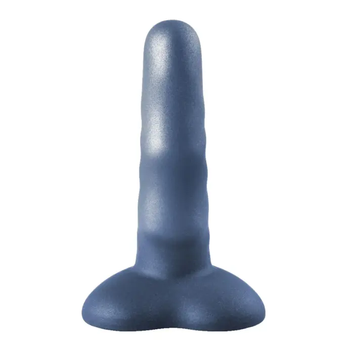 Unicorn Mini dildo – 15 cm (6″) – melns Foto 3