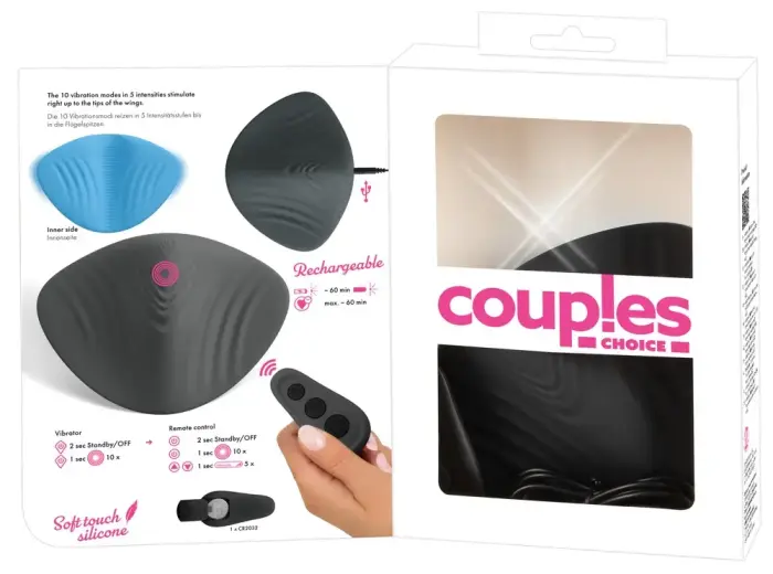 Coup!es Choice RC Lay-On Multi Toy – 11.7 cm (4.6″) – Daudzkrāsains Foto 16