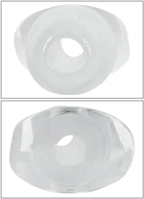 ANOS analinis kištukas su tuneliu – 10.2 cm (4″) – Skaidrus Photo