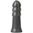 American Bombshell B-10 Warhead didelis analinis kištukas – 25 cm (10″) – Sidabras — Nuotrauka 1