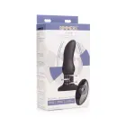 Model M Curved Rimming Plug – 18 cm (7″) – Black — Photo 1
