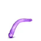 B YOURS divkāršs dildo – 40.6 cm (16″) – violets — Foto 4