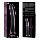 Ibiza Nebula Series Model 9 klaasist dildo – 15.5 cm (6.1″) – roosa — Foto 5