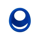 Admiral Cock Ball Dual Ring – Blue — Photo 14