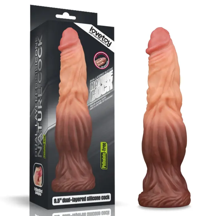 Realistlik sooniline dildo iminapaga – 24 cm (9.5″)