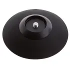 MALESATION Chrome Anal Plug with Suction Cup – S – Grey — Photo 5