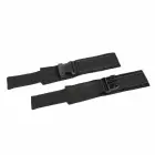 OHMAMA Fetish Adjustable Nylon Wrist Restraints with Hook-and-Loop Fastener – Black — Photo 2