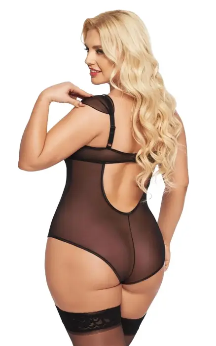 Dora Bodysuit – Black – 3XL