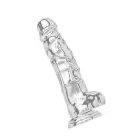 TOYJOY Get Real reālistisks dildo – 22.5 cm (8.9″) – Caurspīdīgs — Foto 2